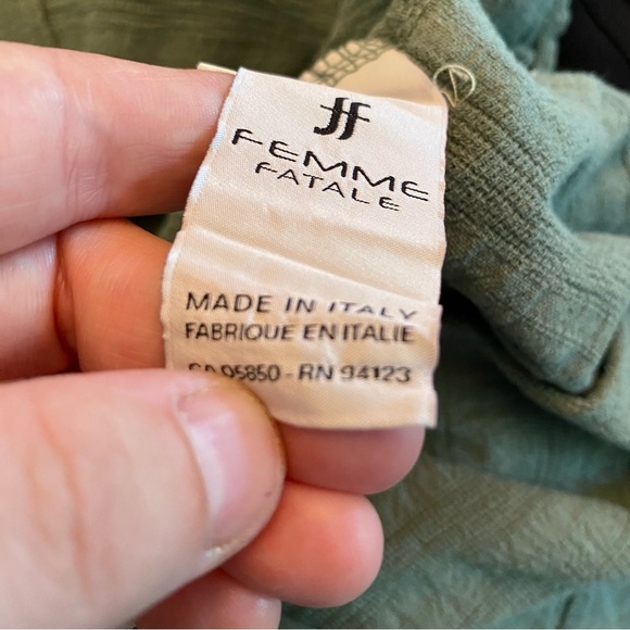 Femme Fatale Shirt 100% Cotton made in Italy - Picture 7 of 11